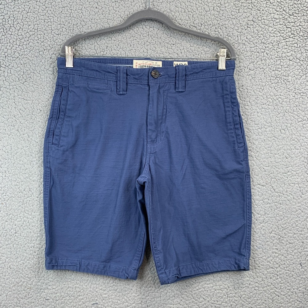 Fatface Shorts Mens W32 L Blue Heavyweight Chinos Summer Holiday